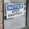 Signmission Open Shaftway, 10 in W x Rectangle, Vinyl Decal OS-2PACK-NS-D-710-L-17014 - alternate 5